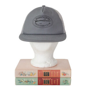 VTG 90s Warrington Shooters Club Snapback Trucker Hat Hunting Sporting Mesh Cap